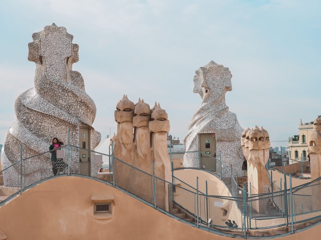 3 Days in Barcelona: The Perfect Itinerary for First-Time Visitors 32 Casa Mila roof