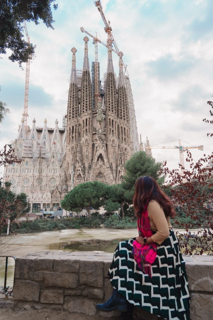 3 Days in Barcelona: The Perfect Itinerary for First-Time Visitors 18 Sagrada Familia view from park