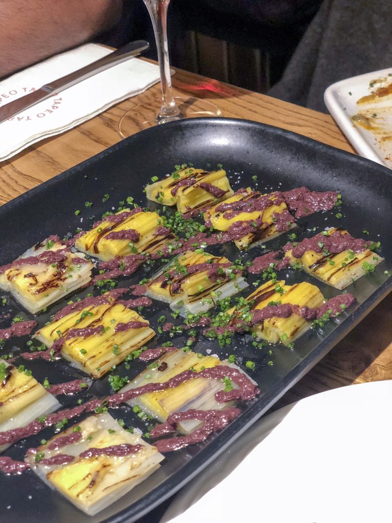 3 Days in Barcelona: The Perfect Itinerary for First-Time Visitors 34 Leeks tapas dish Barcelona